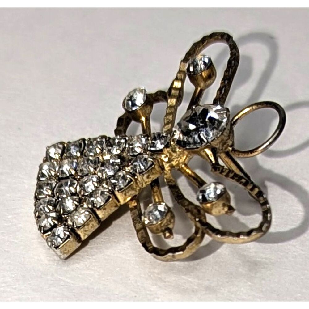 Rhinestone Angel Pin - Picture 2 of 7